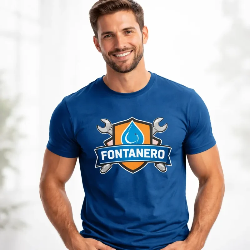 camiseta fontanero personalizada